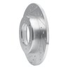 631-76093L Drilled/Slotted Brake Rotor [Silver], 1979-1980 Lexus/Toyota/Scion, Position: Front Left - image 2