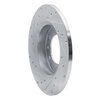 631-76095R Drilled/Slotted Brake Rotor [Silver], 1981-1985 Lexus/Toyota/Scion, Position: Front Right - image 4