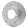 631-76102L Drilled/Slotted Brake Rotor [Silver], 1986-1995 Lexus/Toyota/Scion, Position: Front Left - image 2