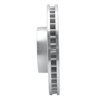 631-76107L Drilled/Slotted Brake Rotor [Silver], 1989-1993 Lexus/Toyota/Scion, Position: Front Left - image 3