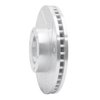 631-76107R Drilled/Slotted Brake Rotor [Silver], 1989-1993 Lexus/Toyota/Scion, Position: Front Right - image 2