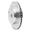 631-76108R Drilled/Slotted Brake Rotor [Silver], 1991-1994 Lexus/Toyota/Scion, Position: Front Right - image 2