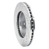 631-76108R Drilled/Slotted Brake Rotor [Silver], 1991-1994 Lexus/Toyota/Scion, Position: Front Right - image 4
