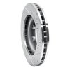 631-76110L Drilled/Slotted Brake Rotor [Silver], 1990-1992 Lexus/Toyota/Scion, Position: Front Left - image 4