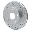 631-76111R Drilled/Slotted Brake Rotor [Silver], 1991-1996 Lexus/Toyota/Scion, Position: Front Right - image 2