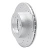 631-76115L Drilled/Slotted Brake Rotor [Silver], 1991-1998 Lexus/Toyota/Scion, Position: Front Left - image 2