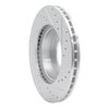 631-76115L Drilled/Slotted Brake Rotor [Silver], 1991-1998 Lexus/Toyota/Scion, Position: Front Left - image 4