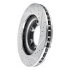 631-76116L Drilled/Slotted Brake Rotor [Silver], 1993-1997 Lexus/Toyota/Scion, Position: Front Left - image 4