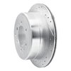 631-76117L Drilled/Slotted Brake Rotor [Silver], 1993-1997 Lexus/Toyota/Scion, Position: Rear Left - image 2
