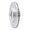 631-76118R Drilled/Slotted Brake Rotor [Silver], 1993-1998 Lexus/Toyota/Scion, Position: Front Right - image 2