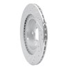 631-76122R Drilled/Slotted Brake Rotor [Silver], 1996-2003 Lexus/Toyota/Scion, Position: Front Right - image 4