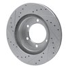 631-76123R Drilled/Slotted Brake Rotor [Silver], 1995-2004 Lexus/Toyota/Scion, Position: Front Right - image 4