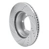 631-76124R Drilled/Slotted Brake Rotor [Silver], 2000-2007 Lexus/Toyota/Scion, Position: Front Right - image 4