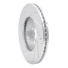 631-76125R Drilled/Slotted Brake Rotor [Silver], 2001-2005 Lexus/Toyota/Scion, Position: Front Right - image 4