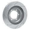 631-76126R Drilled/Slotted Brake Rotor [Silver], 2003-2009 Lexus/Toyota/Scion, Position: Front Right - image 4