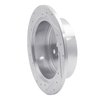 631-76131R Drilled/Slotted Brake Rotor [Silver], 2004-2010 Lexus/Toyota/Scion, Position: Rear Right - image 4