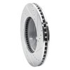 631-76133L Drilled/Slotted Brake Rotor [Silver], 2005-2015 Lexus/Toyota/Scion, Position: Front Left - image 4