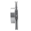 631-76136L Drilled/Slotted Brake Rotor [Silver], Fits Select Lexus/Toyota/Scion, Position: Front Left - image 3