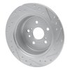 631-76139L Drilled/Slotted Brake Rotor [Silver], 2008-2013 Lexus/Toyota/Scion, Position: Rear Left - image 4