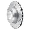 631-76140R Drilled/Slotted Brake Rotor [Silver], 2008-2021 Lexus/Toyota/Scion, Position: Front Right - image 2