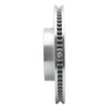 631-76142R Drilled/Slotted Brake Rotor [Silver], Fits Select Lexus/Toyota/Scion, Position: Front Right - image 3
