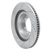 631-76142R Drilled/Slotted Brake Rotor [Silver], Fits Select Lexus/Toyota/Scion, Position: Front Right - image 4