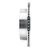 631-76143L Drilled/Slotted Brake Rotor [Silver], Fits Select Lexus/Toyota/Scion, Position: Rear Left - image 3