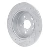 631-76152R Drilled/Slotted Brake Rotor [Silver], Fits Select Lexus/Toyota/Scion, Position: Rear Right - image 4