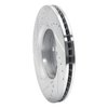 631-76153R Drilled/Slotted Brake Rotor [Silver], Fits Select Lexus/Toyota/Scion, Position: Front Right - image 4