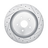 631-76159R Drilled/Slotted Brake Rotor [Silver], Fits Select Lexus/Toyota/Scion, Position: Rear Right - image 1