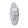 631-76159R Drilled/Slotted Brake Rotor [Silver], Fits Select Lexus/Toyota/Scion, Position: Rear Right - image 2