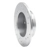 631-80000L Drilled/Slotted Brake Rotor [Silver], 1981-1985 Ford/Lincoln/Mercury/Mazda, Position: Rear Left - image 4