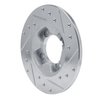 631-80005L Drilled/Slotted Brake Rotor [Silver], 1981-1985 Ford/Lincoln/Mercury/Mazda, Position: Front Left - image 4