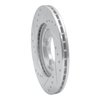 631-80010R Drilled/Slotted Brake Rotor [Silver], 1983-1987 Ford/Lincoln/Mercury/Mazda, Position: Front Right - image 2