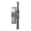 631-80012L Drilled/Slotted Brake Rotor [Silver], 1986-1988 Ford/Lincoln/Mercury/Mazda, Position: Front Left - image 3