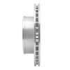 631-80012R Drilled/Slotted Brake Rotor [Silver], 1986-1988 Ford/Lincoln/Mercury/Mazda, Position: Front Right - image 3