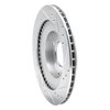 631-80032L Drilled/Slotted Brake Rotor [Silver], 1993-1995 Ford/Lincoln/Mercury/Mazda, Position: Rear Left - image 4