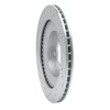 631-80032R Drilled/Slotted Brake Rotor [Silver], 1993-1995 Ford/Lincoln/Mercury/Mazda, Position: Rear Right - image 4