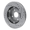 631-80034L Drilled/Slotted Brake Rotor [Silver], 1999-2003 Ford/Lincoln/Mercury/Mazda, Position: Front Left - image 4