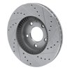 631-80035L Drilled/Slotted Brake Rotor [Silver], 2001-2002 Ford/Lincoln/Mercury/Mazda, Position: Front Left - image 4