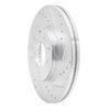 631-80038R Drilled/Slotted Brake Rotor [Silver], 2003-2005 Ford/Lincoln/Mercury/Mazda, Position: Front Right - image 2