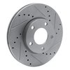 631-80041R Drilled/Slotted Brake Rotor [Silver], 2004-2013 Ford/Lincoln/Mercury/Mazda, Position: Front Right - image 2