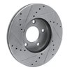 631-80041R Drilled/Slotted Brake Rotor [Silver], 2004-2013 Ford/Lincoln/Mercury/Mazda, Position: Front Right - image 4