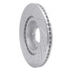 631-80042R Drilled/Slotted Brake Rotor [Silver], 2004-2008 Ford/Lincoln/Mercury/Mazda, Position: Front Right - image 4