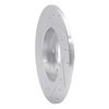 631-80049R Drilled/Slotted Brake Rotor [Silver], 2014-2016 Ford/Lincoln/Mercury/Mazda, Position: Rear Right - image 4