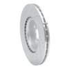631-80073R Drilled/Slotted Brake Rotor [Silver], Fits Select Multiple Makes/Models, Position: Front Right - image 4
