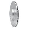 631-80074R Drilled/Slotted Brake Rotor [Silver], Fits Select Multiple Makes/Models, Position: Front Right - image 2
