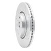 631-80076R Drilled/Slotted Brake Rotor [Silver], Fits Select Ford/Lincoln/Mercury/Mazda, Position: Front Right - image 2