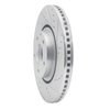 631-80078R Drilled/Slotted Brake Rotor [Silver], Fits Select Ford/Lincoln/Mercury/Mazda, Position: Front Right - image 2
