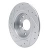 631-80079R Drilled/Slotted Brake Rotor [Silver], Fits Select Ford/Lincoln/Mercury/Mazda, Position: Rear Right - image 4